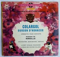 Disque Vinyle 45T LIVRE DISQUE - COLARGOL OURSON D'HONNEUR - 8 Philips E1E9182 1964  Illustration - Ediciones De Colección