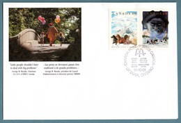 CANADA 1991 Canadian Folktales / McDonalds: Commemorative Cover CANCELLED - Enveloppes Commémoratives