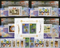 EUROPA Sri Lanka 1525/6,Block 102+Georgia 507/4,Bl.35/38 ** 54€ Hb Stamp On Stamps Bloc Ss Sheets Bf CEPT 1956-2006 - Sammlungen