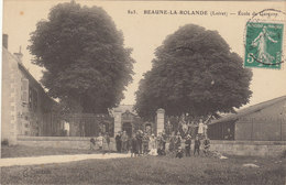 °°°°  BEAUNE LA ROLANDE    °°°°  ECOLE DE GARCONS   ///////  REF  NOV.  17  // BO. 45 - Beaune-la-Rolande