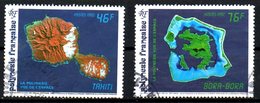 POLYNESIE. N°405-6 Oblitérés De 1992. Année Internationale De L'espace. - Oceanía