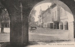 LISLE SUR TARN Place Mairie Et Couverts - Lisle Sur Tarn