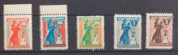 1 * Serie Completa. AJUT INFANTIL DE RERAGUARDA. MAGNIFICA. (Guillamón 2295/99) - Spanish Civil War Labels