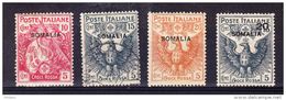 SOMALIA SG 19/22, 20 Is CANCELED, The Others * MH. (7C135) - Somalië