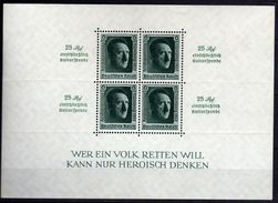 Deutsches Reich, 1937, Mi Block 11 * [251014X] - Blocks & Kleinbögen