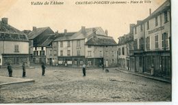 08 -  Château Porcien : Place De Ville - Chateau Porcien