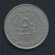 °°° UAE UNITED ARAB EMIRATES - 50 FILS 1973 °°° - Emirats Arabes Unis