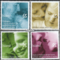 Island 1187-1190 (kompl.Ausg.) Postfrisch 2008 Gruß - Unused Stamps