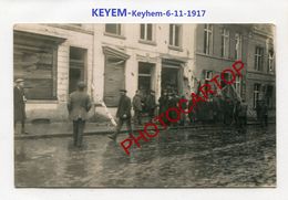 LICHTERVELDE Ou KEYEM-BOMBE Aerienne-6-11-17-CARTE PHOTO Allemande-Guerre 14-18-1 WK-BELGIEN-WESTFLANDERN - Lichtervelde