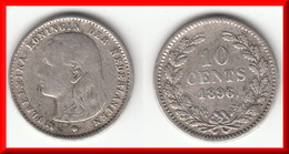 **** PAYS-BAS - NETHERLANDS - 10 CENTS 1896 WILHELMINA - ARGENT - SILVER **** EN ACHAT IMMEDIAT - 10 Cent