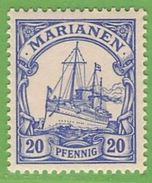 MiNr.10 Xx  Deutschland Deutsche Kolonie Mariannen - Isole Marianne