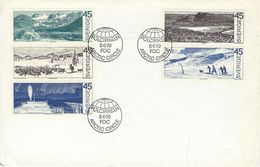 Sweden - Sweden Within The Arctic Line.  Fdc. SG 614-618    # 549 # - Other & Unclassified