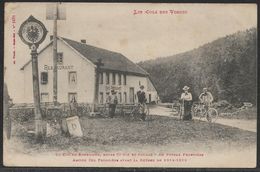 Carte Postale Ancienne De Les Cols Des Vosges, Le Col Du Bonhome, Entre St-Dié Et Colmar - Au Poteau Frontiére, Super Ob - Tournon D'Agenais