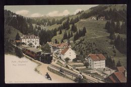 SVIZZERA - INIZI 900 - ARTH RIGI BAHN - RIGI KLOSTERLI - STAZIONE FERROVIARIA CON TRENO - Arth