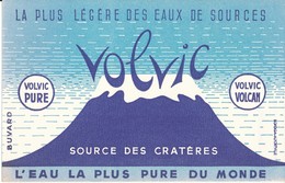 BUVARD -  Eaux De Source VOLVIC - E