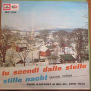 Pueri Cantores Di Rho Luigi Toja - Tu Scendi Dalle Stelle / Santa Notte (Stille Nacht) (7") - Canzoni Di Natale