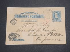 BRÉSIL  - Entier Postal Pour Rio De Janeiro En 1890  - L 10175 - Postal Stationery