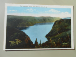 CANADA QUEBEC THE SAGUENAY RIVER FROM TRINITY ROCK - Saguenay