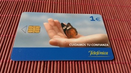 Phonecard Spain Only 35.000 Made Rare - Gratis Uitgaven