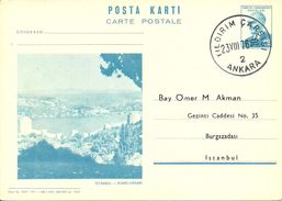 Turkey; 1965 Postal Stationery Isfila AN 210 - Postal Stationery