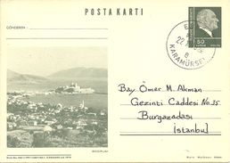 Turkey; 1974 Postal Stationery - Bodrum Castle - Postwaardestukken