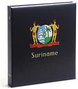 DAVO 1143 Luxus Binder Briefmarkenalbum Surinam III - Groß, Grund Schwarz