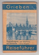 GRIEBEN - REISEFÜHRER / KOPENHAGEN Mit NORNHOLM - KOBENHAVN 1936 - Danemark