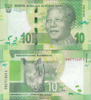 South Africa Pick-number: 133 Uncirculated 2012 10 Rand - Südafrika