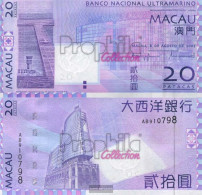 Macao Pick-number: 81a Uncirculated 2005 20 Patacas - Macao