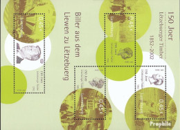 Luxemburg Block19 (kompl.Ausg.) Postfrisch 2002 Philatelie - Herrscher - Neufs