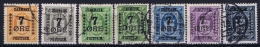 Denmark: Fa 124 - 130  Mi 159 - 161  Obl./Gestempelt/used  1926 - Used Stamps