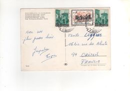 Beaux Timbres  Yvert  Sur Carte , Postcard Du 07/08/78 ?? - Cartas & Documentos