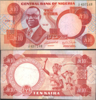 Nigeria Pick-Nr: 25i Bankfrisch 2005 10 Naira - Nigeria