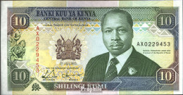 Kenia 24e Bankfrisch 1993 10 Shillings - Kenia