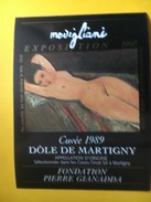 5931 - Modigliani Exposition 1990  Fondation Pierre Gianadda Martigny Suisse Dôle 1989 - Art