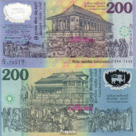 Sri Lanka Pick-Nr: 114b Bankfrisch 1998 200 Rupees - Sri Lanka