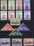 Spain: Ed 531 - 545 Mi 502 - 516 MNH/** Neuf Sans Charnière  Postfrisch   1930 25 Ct Has A Thin Spot - Ungebraucht