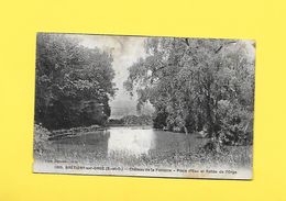 CPA 91 BRETIGNY SUR ORGE - VUE SUR LE CHATEAU DE LA FONTAINE PRISE A PARTIR DE LA PIECE D EAU DANS LA VALLEE DE L ORGE - Bretigny Sur Orge