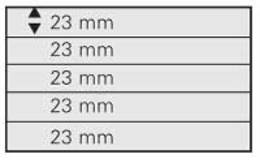 SAFE 745 PA Einsteckkarte 5 Streifen Per 10 - Einsteckkarten