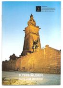 KYFFHÄUSER Burg Und Denkmal - LIVRET EN ALLEMAND - 24 Pages - Format 17 X 12 - (1996 Ou 1998) - Turingia