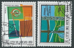 1994 VATICANO USATO AFRICA SINODO DEI VESCOVI - X6-10 - Used Stamps