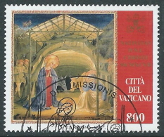 1997 VATICANO USATO NATALE - X1-7 - Used Stamps