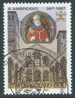 1997 VATICANO USATO S. AMBROGIO - X1-7 - Usados