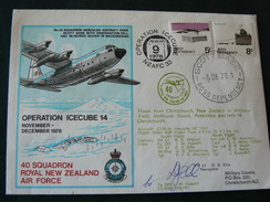 1978 ....OPERATION  ICECUBE  14.............40mo...SQUADRON  ROYAL NEW  ZEALAND  AIR  FORCE - Luftpost