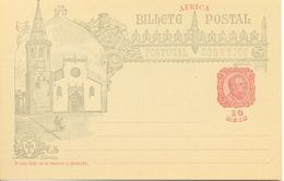 1898 L'horloge De Thomar Portugal Africa Entier Postal, Stationnery - Portugees-Afrika