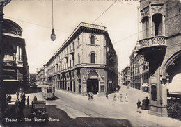 TORINO /  Via Pietro Micca - Tram  _ Viaggiata - Transportmiddelen