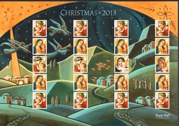 GREAT BRITAIN 2013 LS88 Christmas "Smilers" Sheet UM/MNH - Smilers Sheets