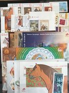 China Macau 2002 Whole Year Of Horse Full Stamps S/S Set - Komplette Jahrgänge