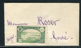 Niger - Enveloppe De Zinder Pour Gouré En 1938 - Ref D192 - Lettres & Documents