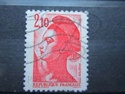 VEND BEAU TIMBRE DE FRANCE N° 2319 , TRAIT DANS LE COU !!! - Used Stamps